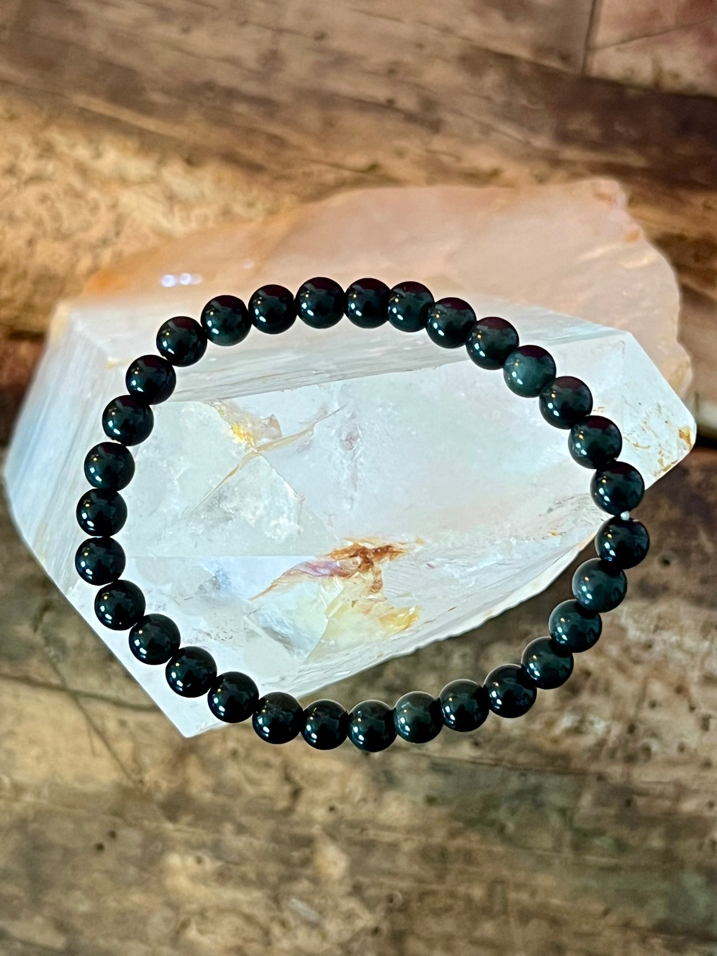 Bracelet Obsidienne Oeil Céleste - La Pierre des énergies positives
