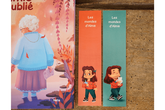 Lot de 2 marques pages