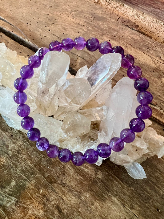Bracelet Améthyste - Clarté d'esprit