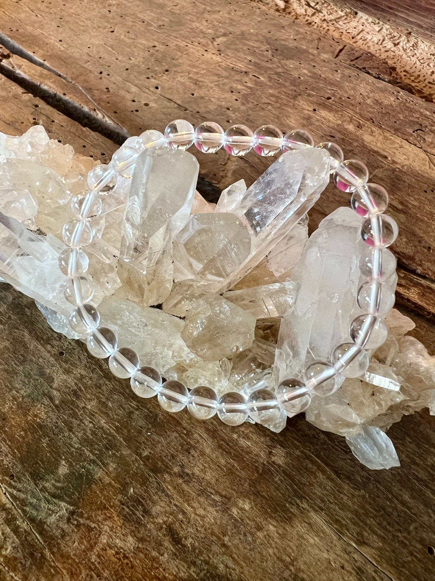 Bracelet Cristal de Roche - Amplificateur de mémoire