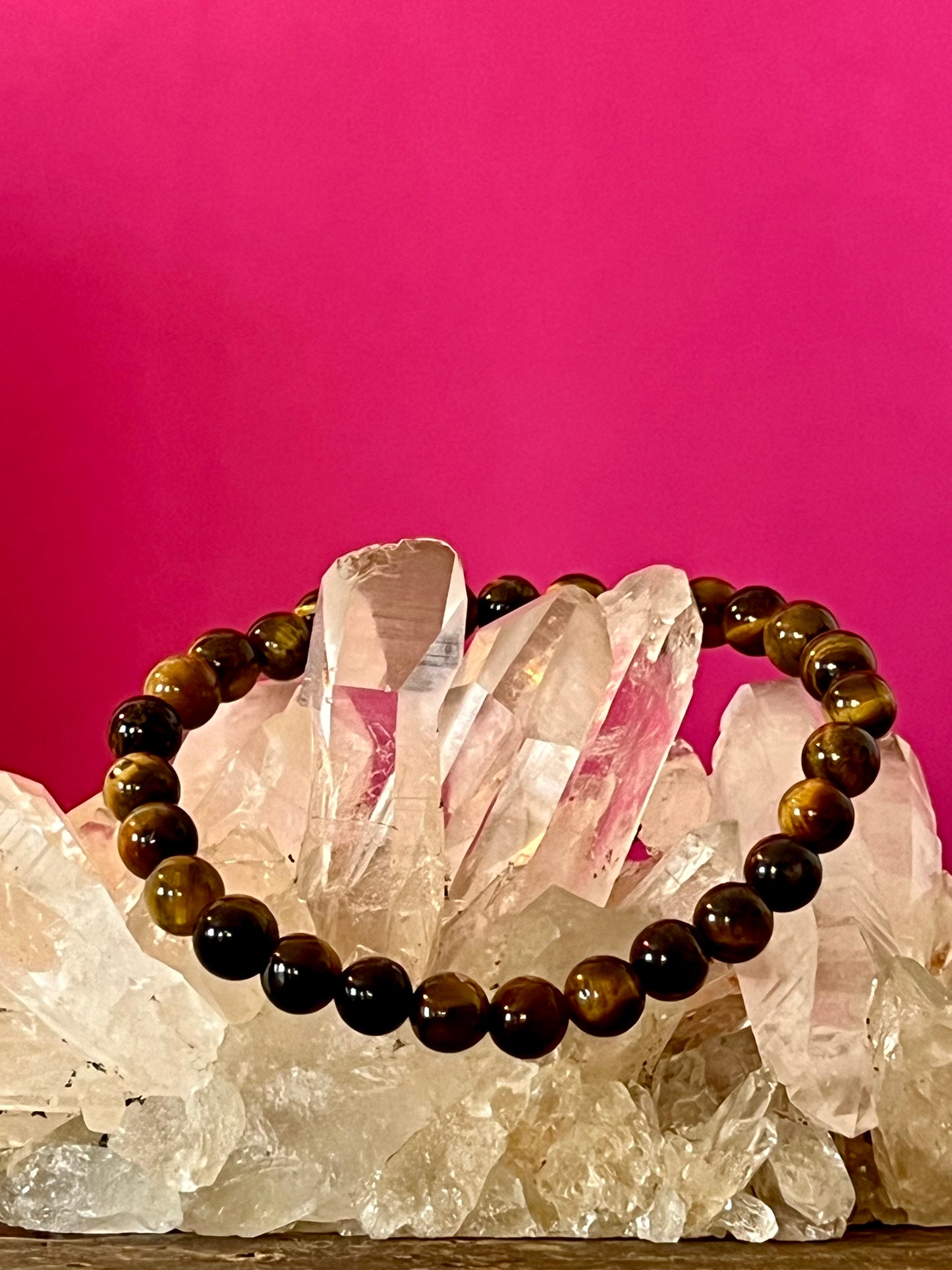 Bracelet Oeil de Tigre - La Pierre "Bouclier"