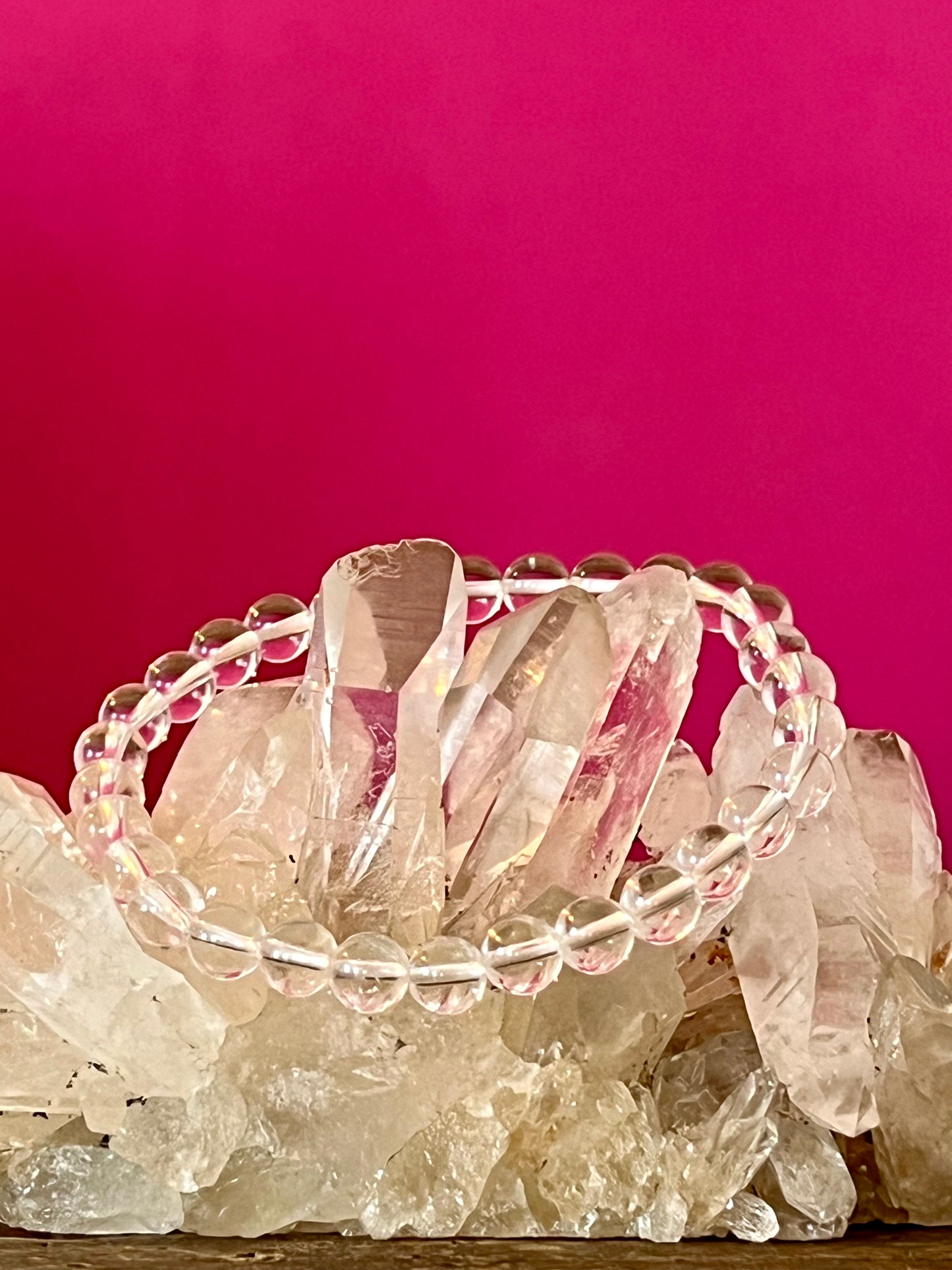 Bracelet Cristal de Roche - Amplificateur de mémoire