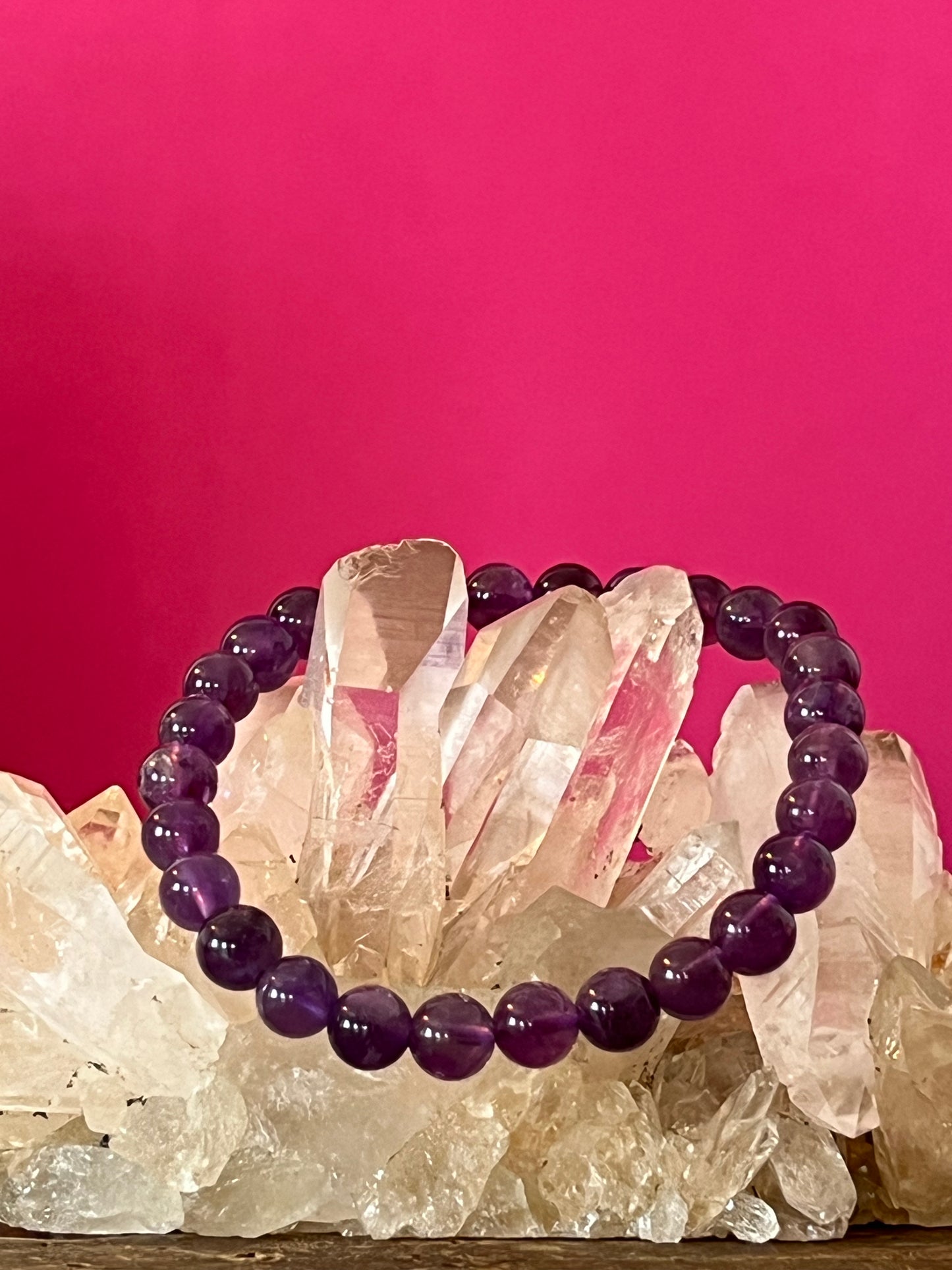 Bracelet Améthyste - Clarté d'esprit