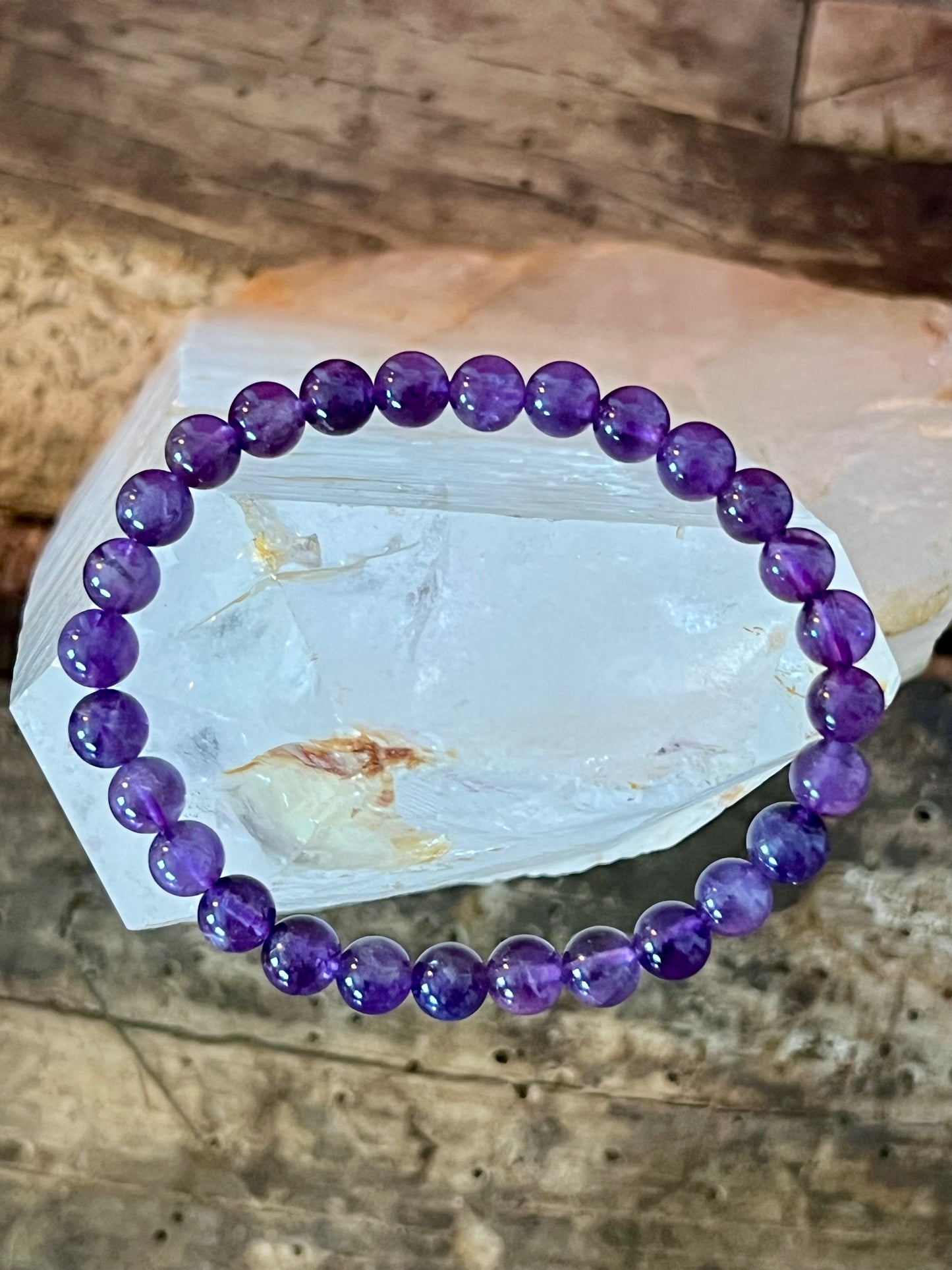 Bracelet Améthyste - Clarté d'esprit